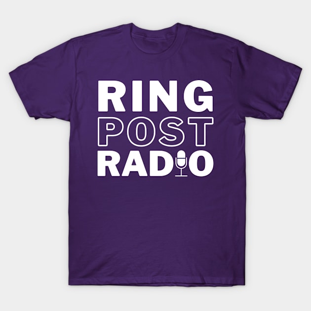 Ring Post Radio Logo T-Shirt by Count Out! Network